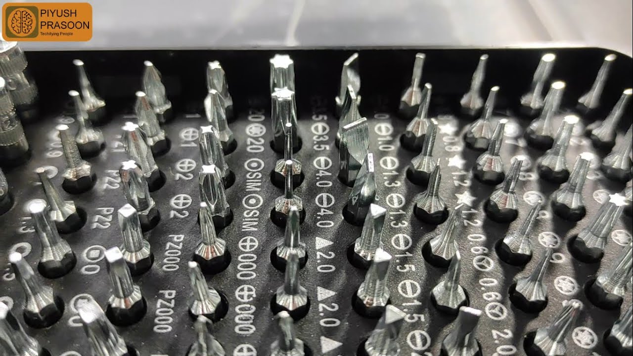 COOLCOLD Screw Driver Tool Kit Set | 115 in 1 tool kit #toolbox #laptoprepair #mobilerepairing