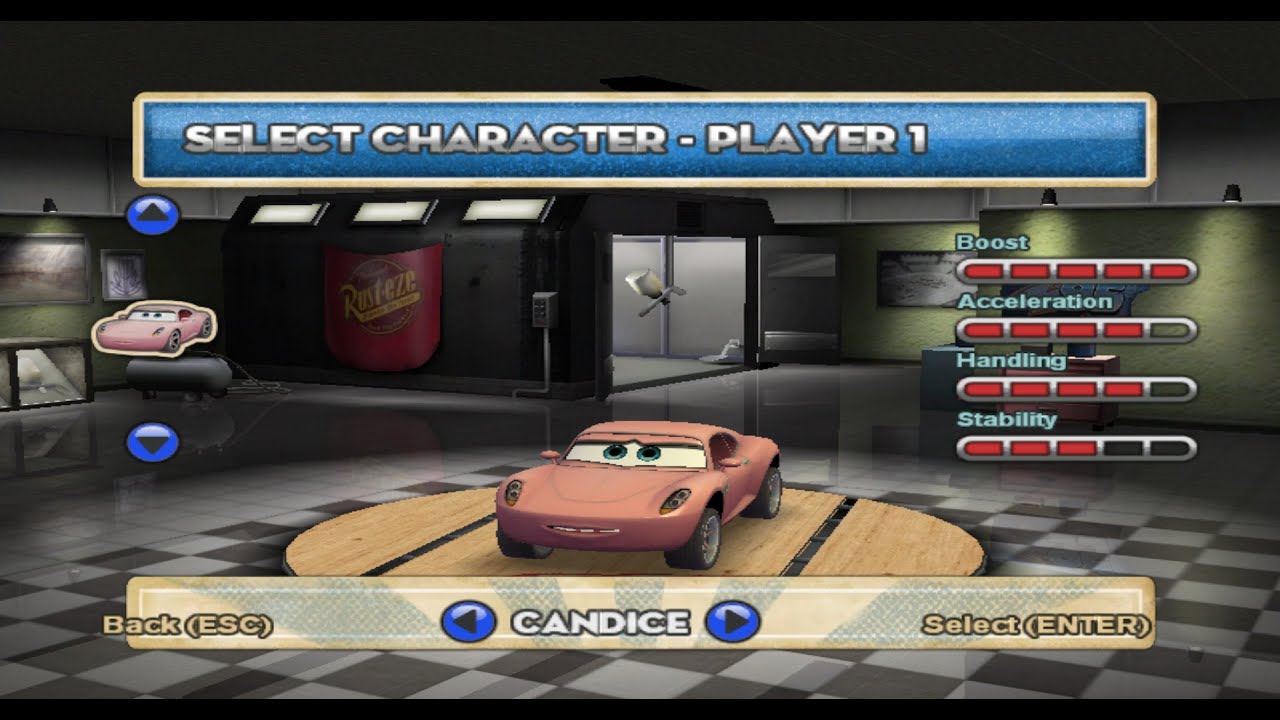 Cars Hi-Octane Generations: ROR Animation Fixes #2 - Candice