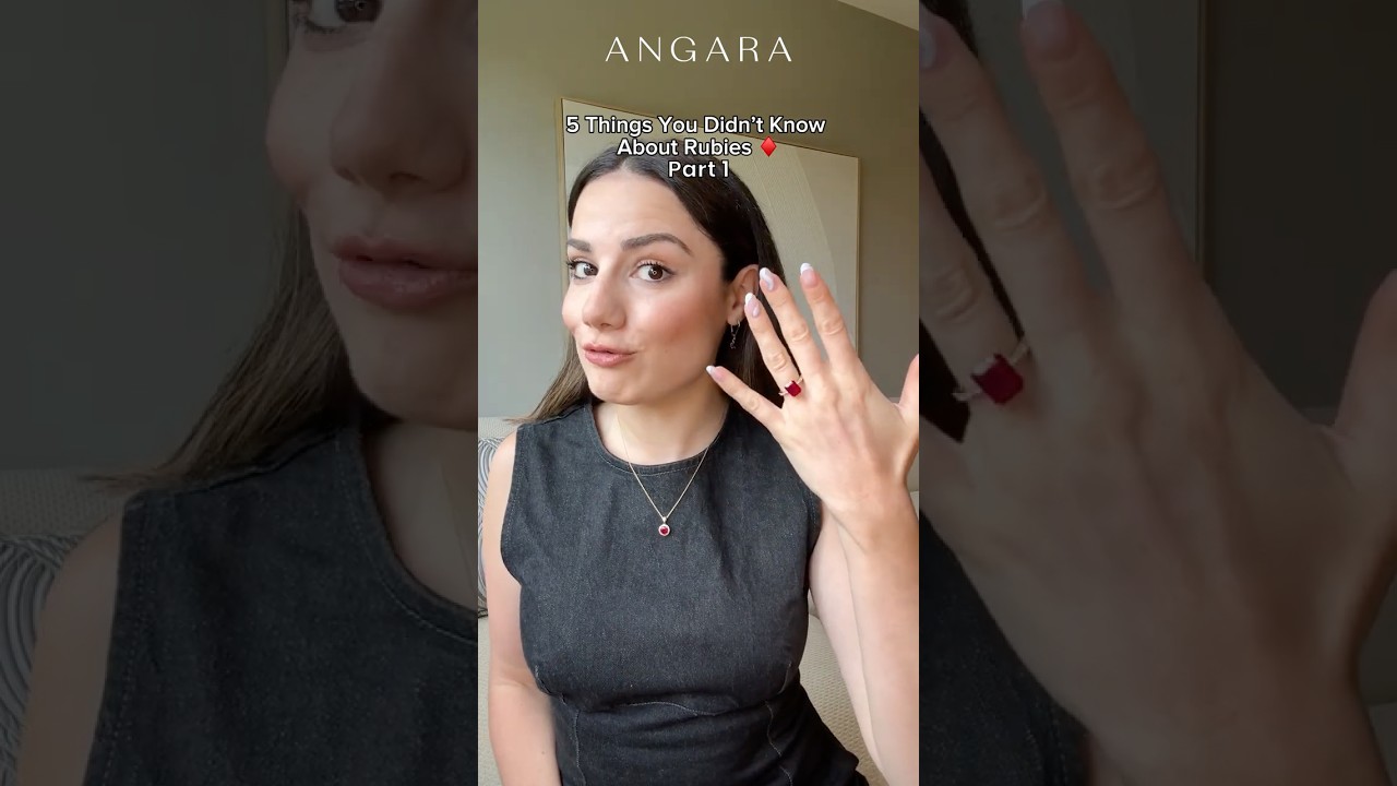 Ruby Facts That&rsquo;ll Surprise You 😲| July Birthstone | Shop Ruby Jewelry | Angara Jewelry