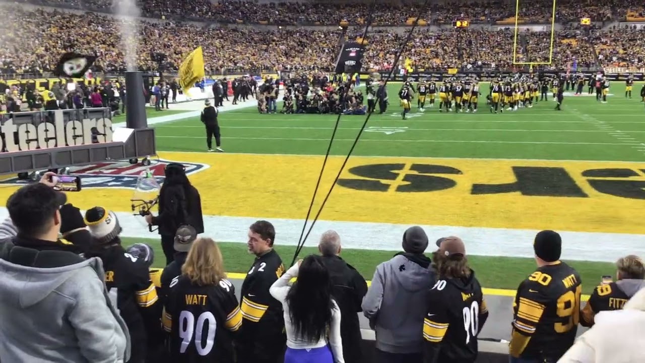 Steelers Pre Game Introduction Steelers Vs Bengals 12/23/23