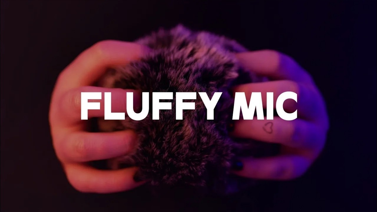 ☁️1-HOUR FLUFFY MIC☁️ ASMR for Sleeping & Studying (NO TALKING)