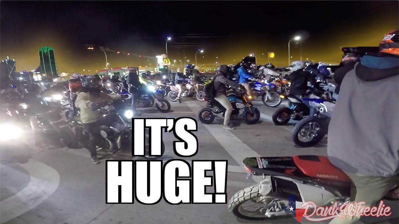 Massive Group Ride In Dallas!