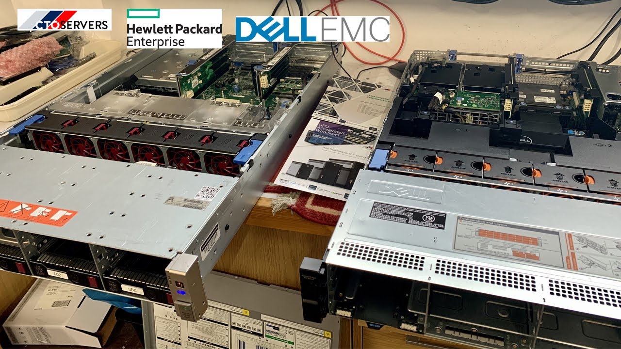 DELL R730 xd V HPE DL380 Gen9 / Server Side by Side  Hardware Comparison / CTOservers