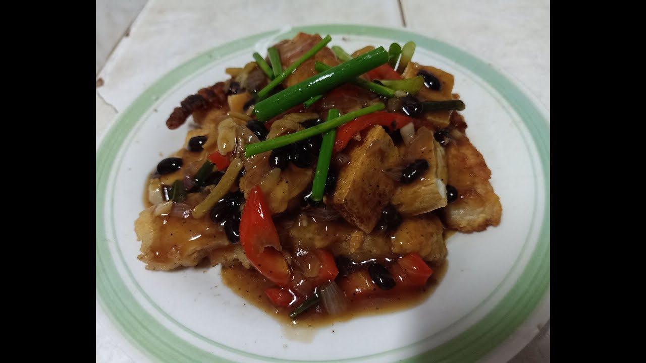 Fish Fillet and Tofu with black bean sauce