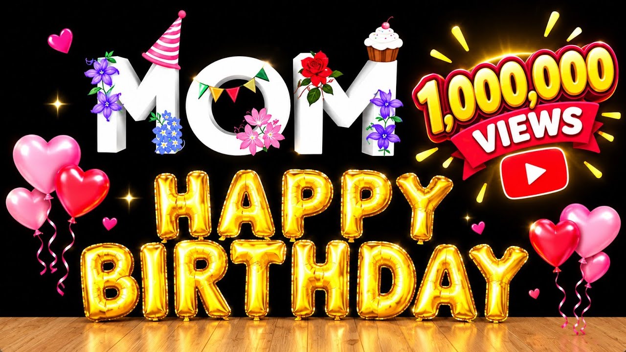 Happy Birthday Mom🥳, Happy Birthday Mom Song🎁, Mommy Birthday Song 2024, Mother Birthday🌟