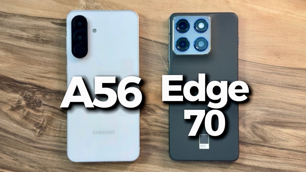 Samsung Galaxy A56 vs Motorola Edge 70