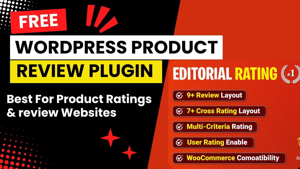 Best Free WordPress Review Plugin | Best For Product Rating Website
