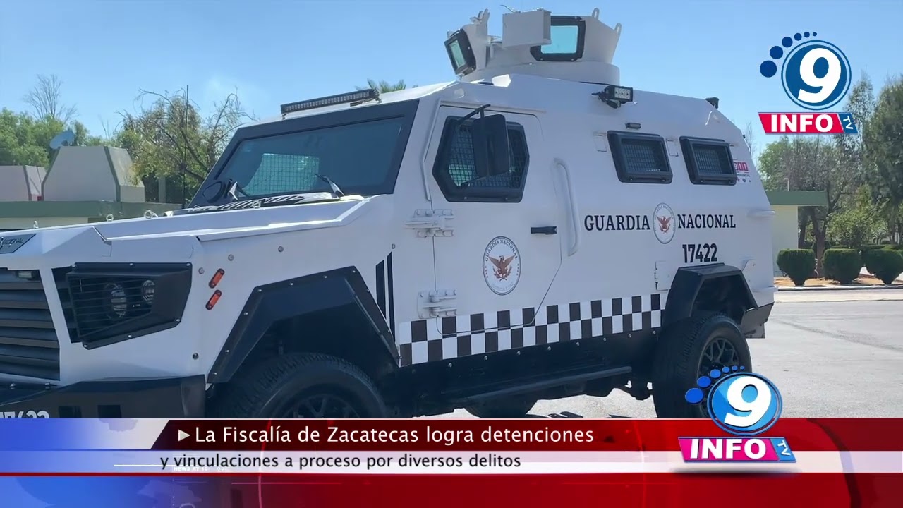 La Fiscalía de Zacatecas logra detenciones y vinculaciones a proceso por diversos delitos.