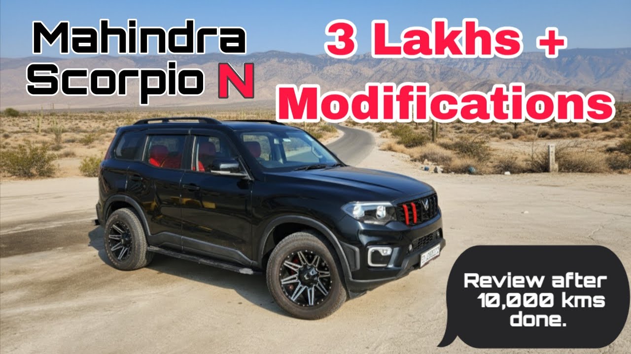 3 लाख रुपये ki Modifications in Mahindra Scorpio N Z2 #scorpiomodified #scorpionaccessories #scorpio