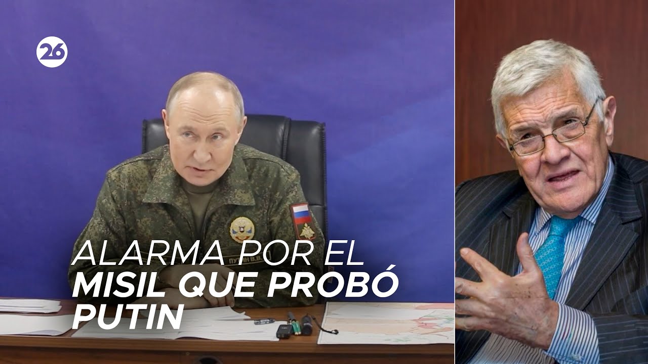 🚨 RUSIA | Alarma por el misil que probó Putin: el análisis de Jorge Castro