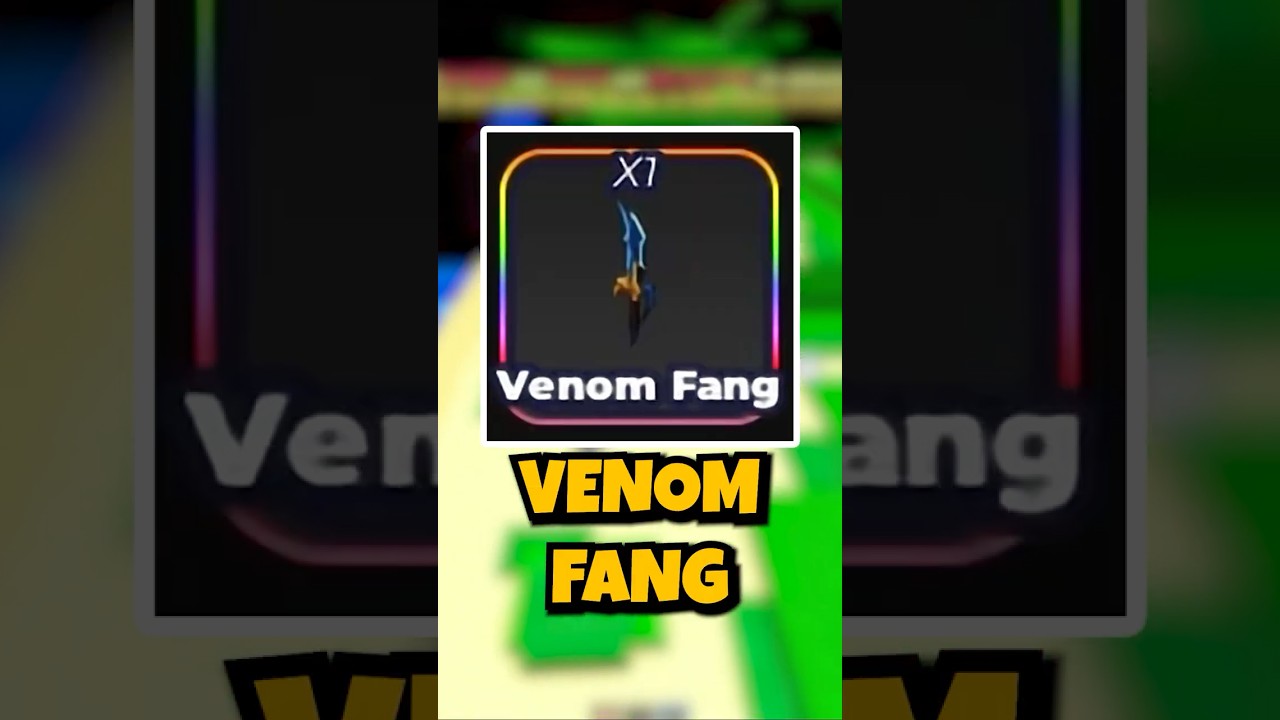VENOM FANG DROP?! 🐍 How to Get It FAST [One Fruit] - Roblox