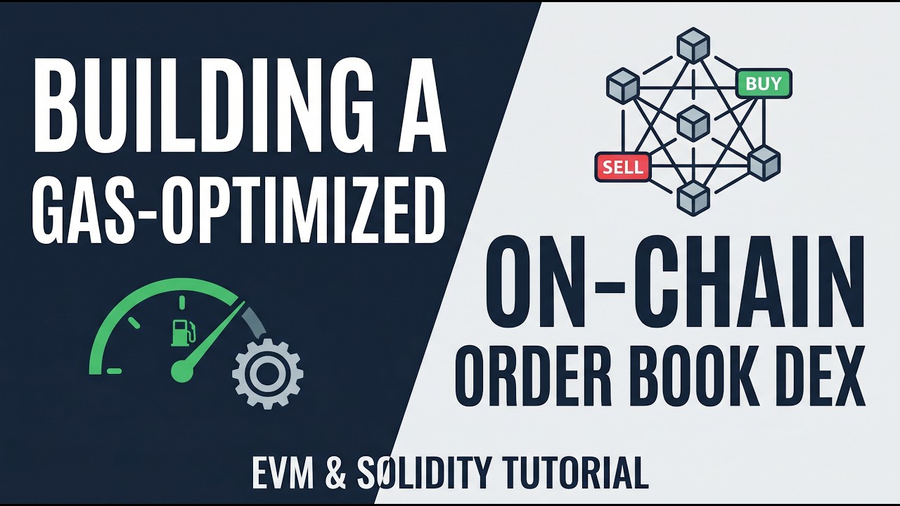 Building a Gas-Optimized On-Chain Order Book DEX