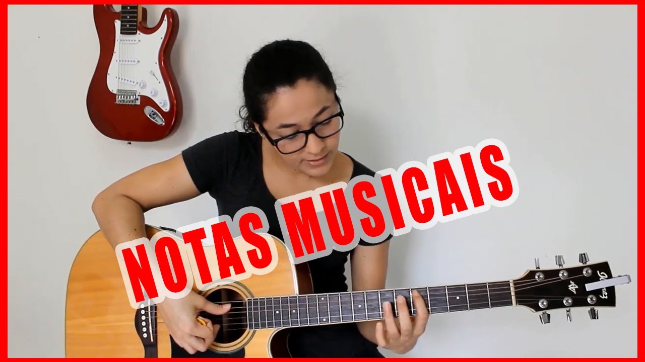 NOTAS MUSICAIS NO BRAÇO DO VIOLÃO