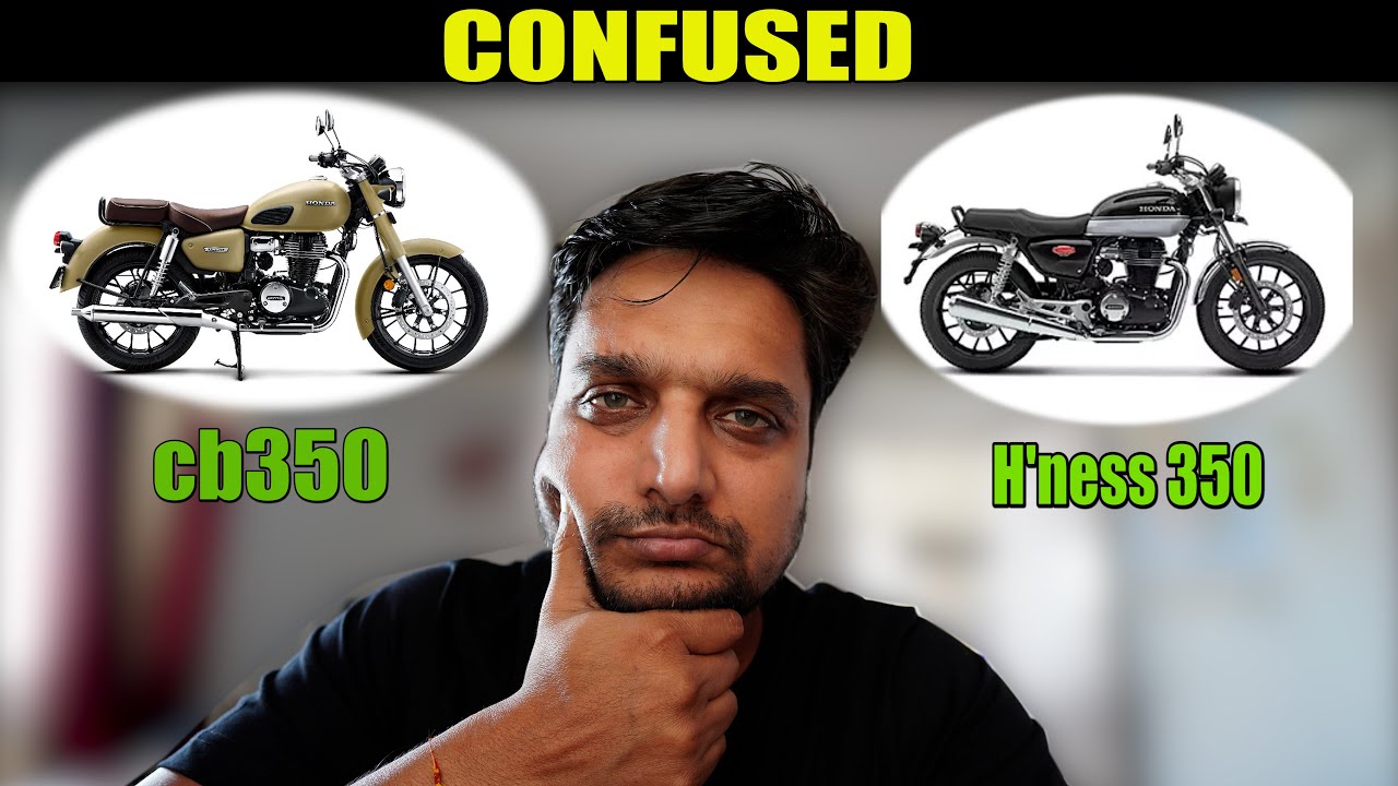 HONDA Hness 350 vs cb350 🤯| CONFUSED | ya fir Honda cb350 RS | BOOKED ?