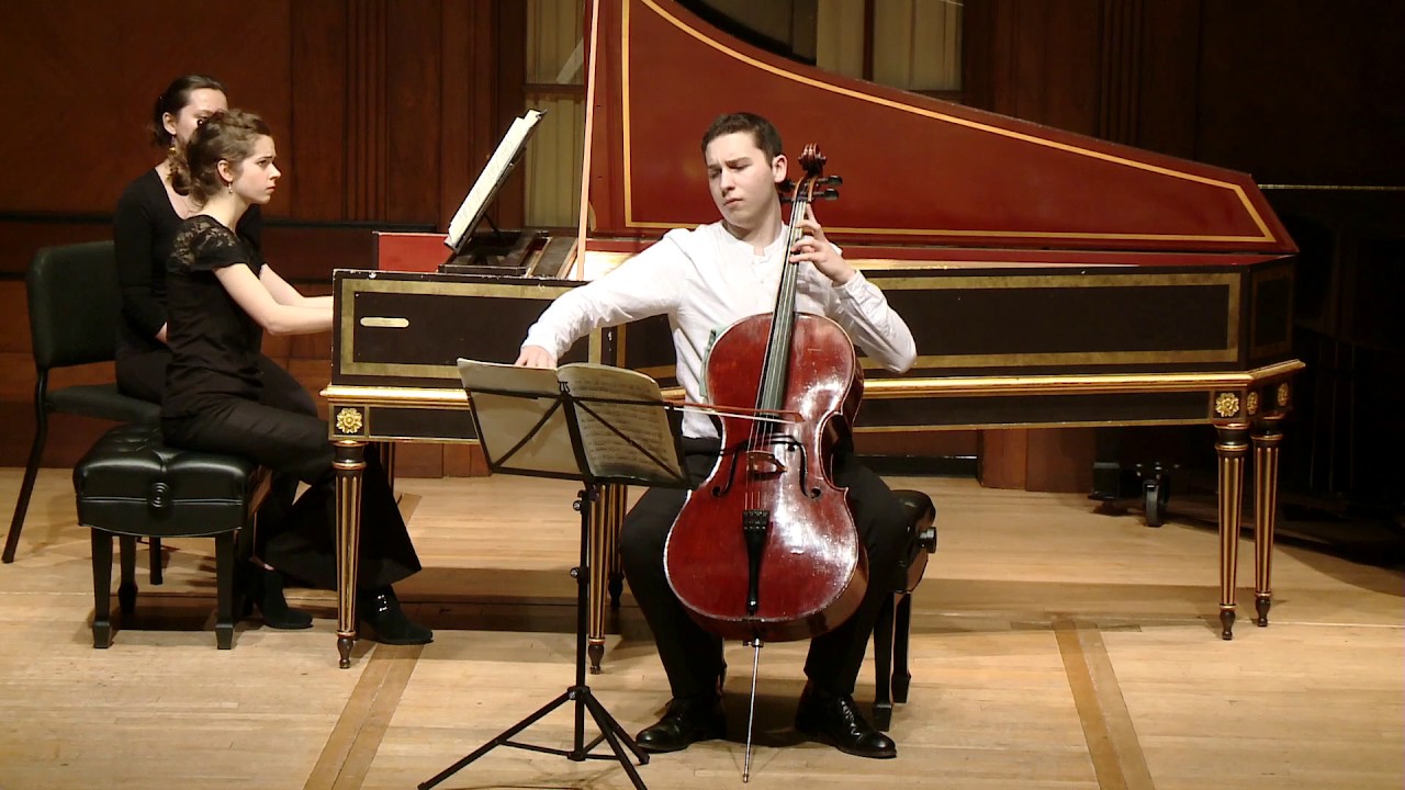 BACH Sonata in G major for Viola da Gamba, BWV 1027