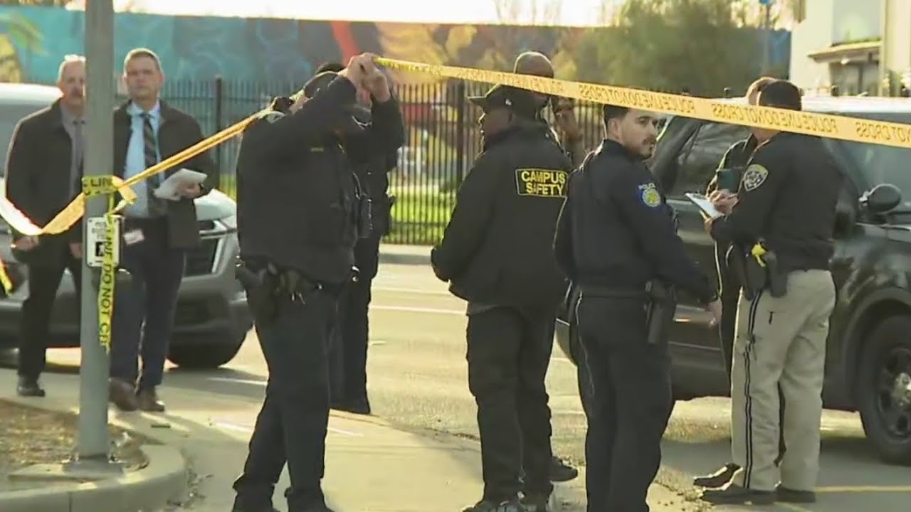 Person hospitalized after being shot, police say