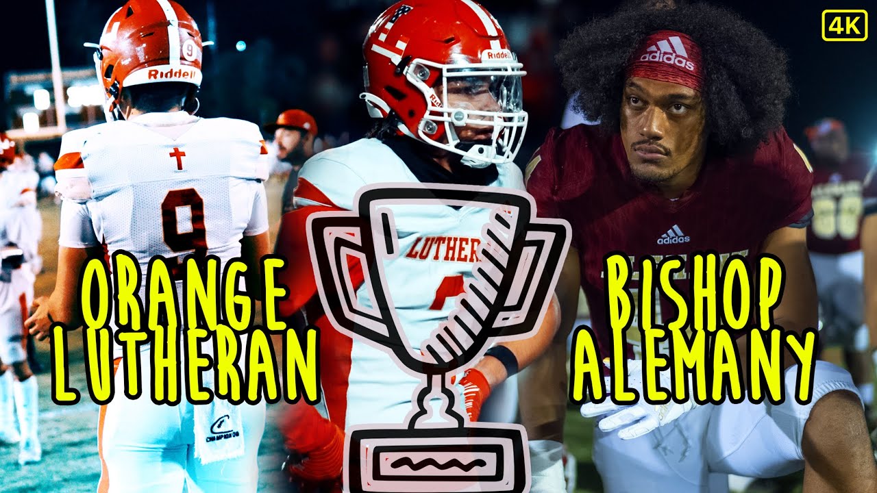 INSANE 4TH QUARTER COMEBACK 🔥 | Orange Lutheran vs Bishop Alemany | CIFSS D2 CHAMPIONSHIP MIXTAPE