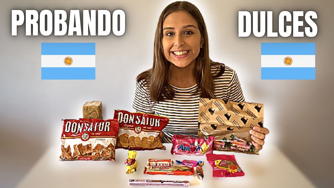 PROBANDO DULCES ARGENTINOS EN MADRID