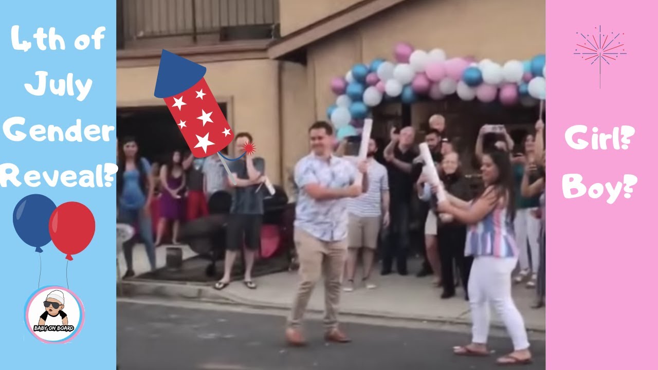 4TH OF JULY FIREWORKS GENDER REVEALS and IDEAS PT 2 [ July 2018 ]