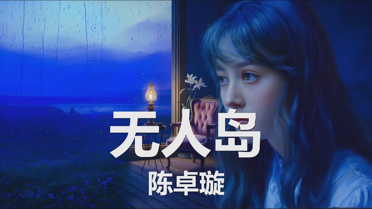 陈卓璇 - 无人岛 (是不是太过清醒 会弄丢某种东西, 若不把自己叫醒 是否就没有别离) 【4K|歌词】💗♫