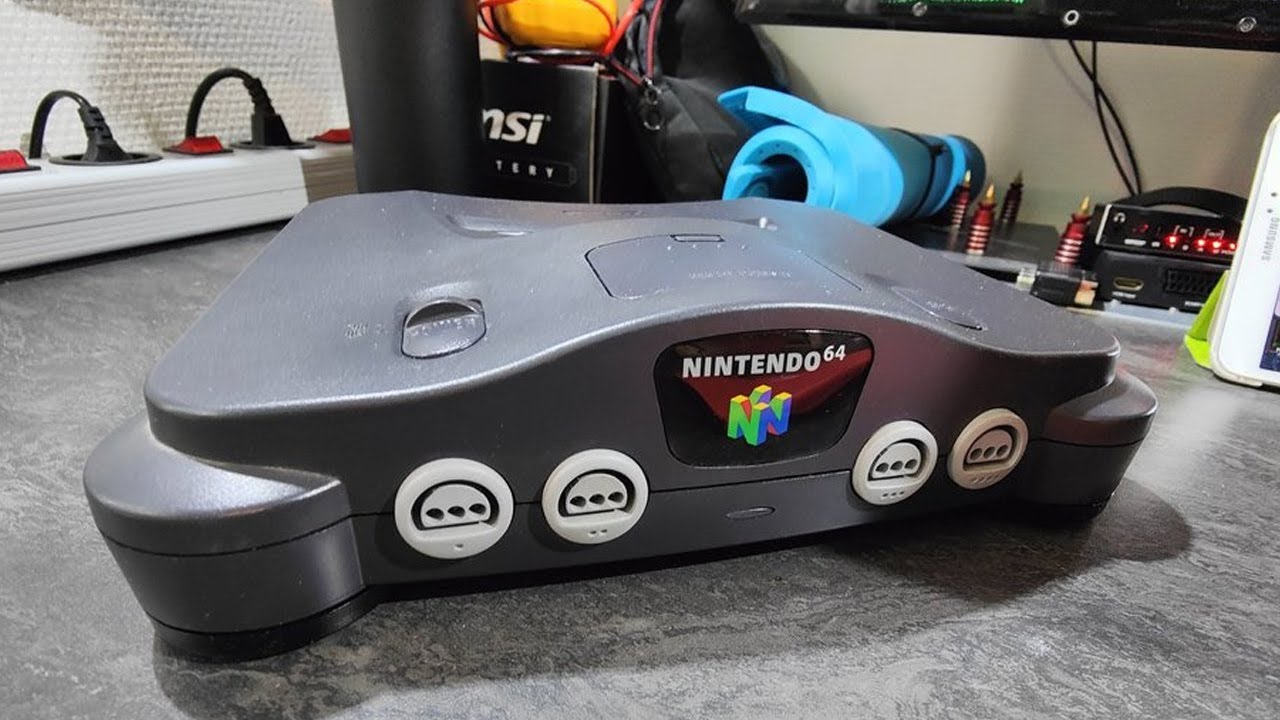 [N64] Mod RGB Nintendo 64 FRA (réparation alimentation)