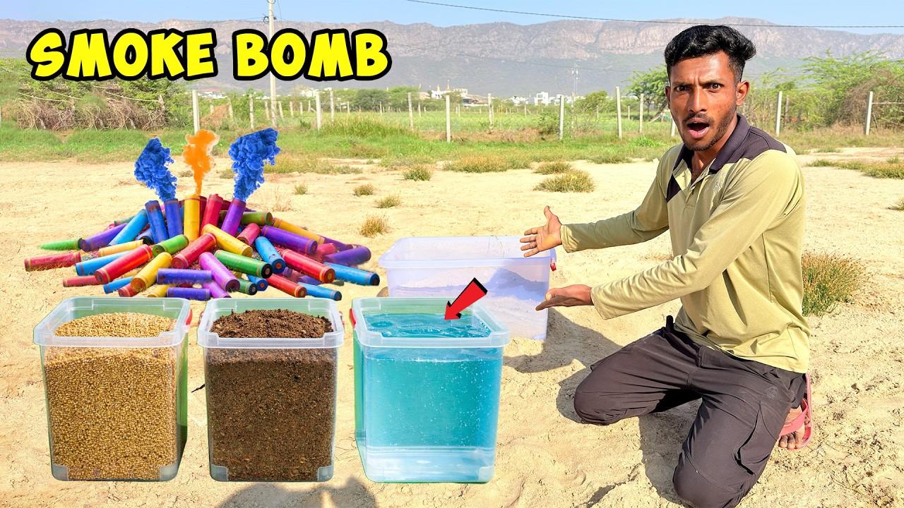 Smoke Bomb Tested On Different Materials?