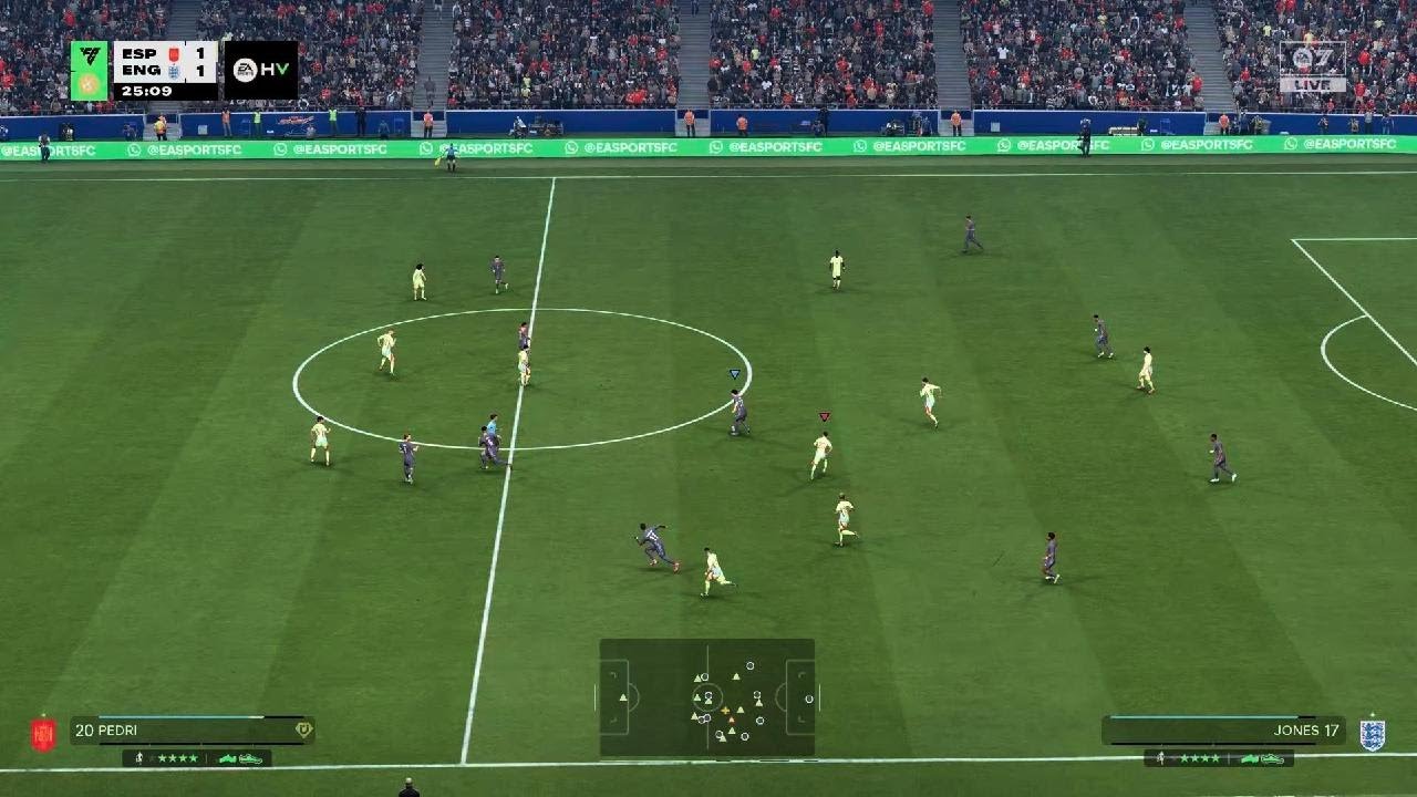 EA SPORTS FC 27 ودية أسبانيا وإنجلترا 