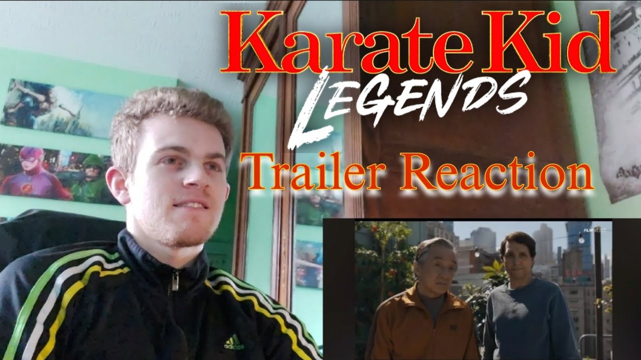 Karate Kid Legends 2025 Trailer Reaction (Jackie Chan, Ralph Macchio and Ben Wang)