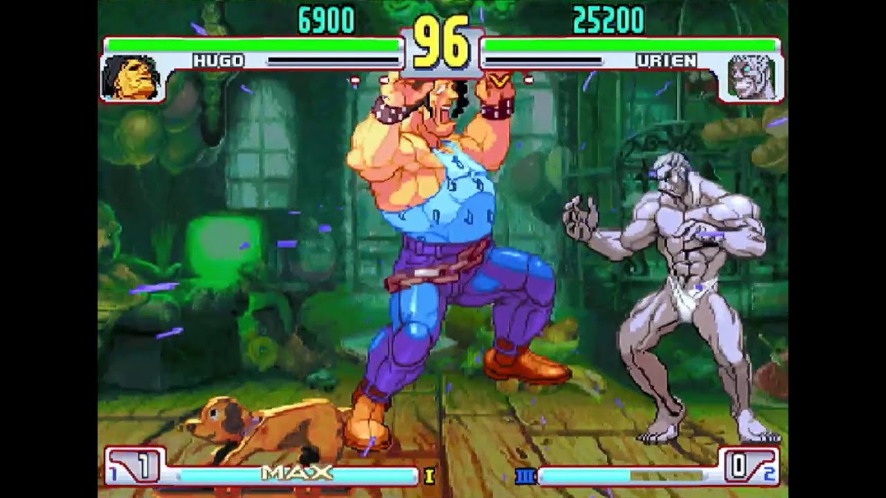 Hayao (HU) vs. Ruu (UR) Shinobu (UR) Zabi (GO)