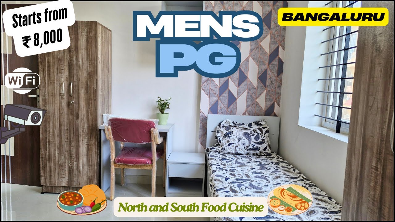 Affordable Boys PG in BTM Stage 2 Bangalore | Near Pankaj Sir Academy