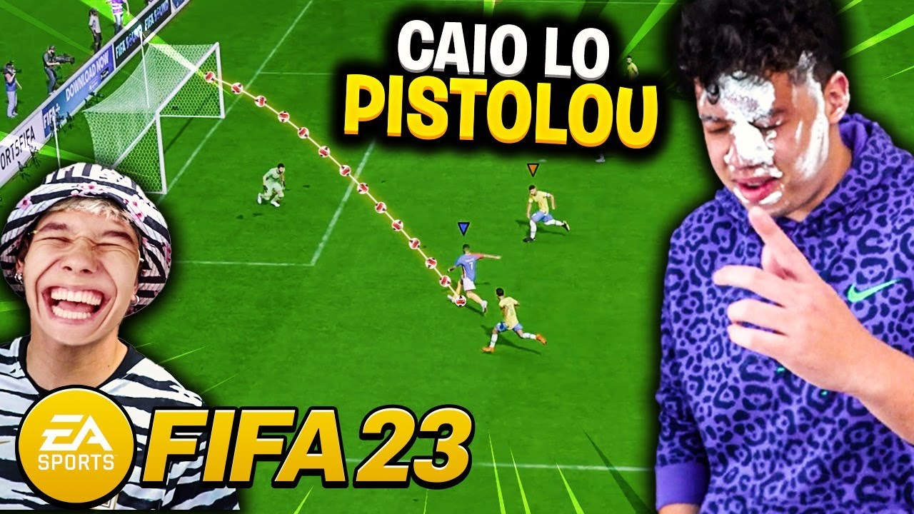 O VITOR TROLLOU O CAIO 😂 e o Caio não guentou (Fifa 23)