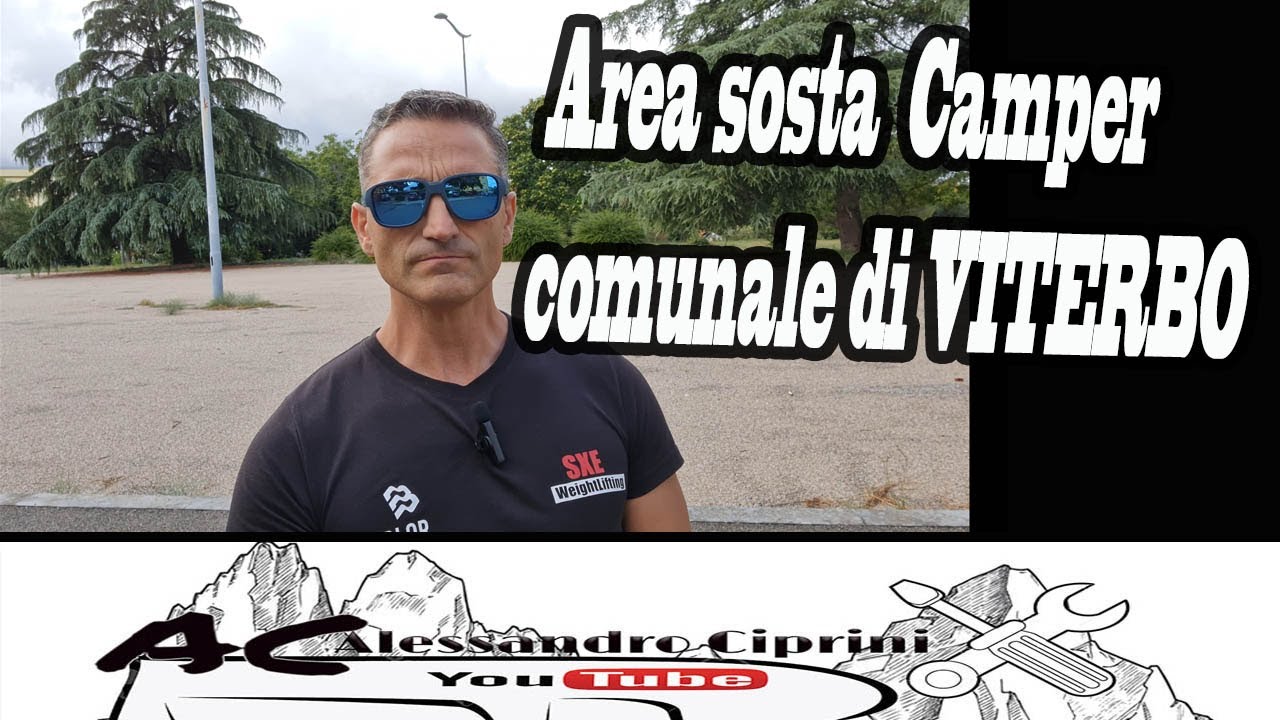 Area sosta Camper comunale di Viterbo