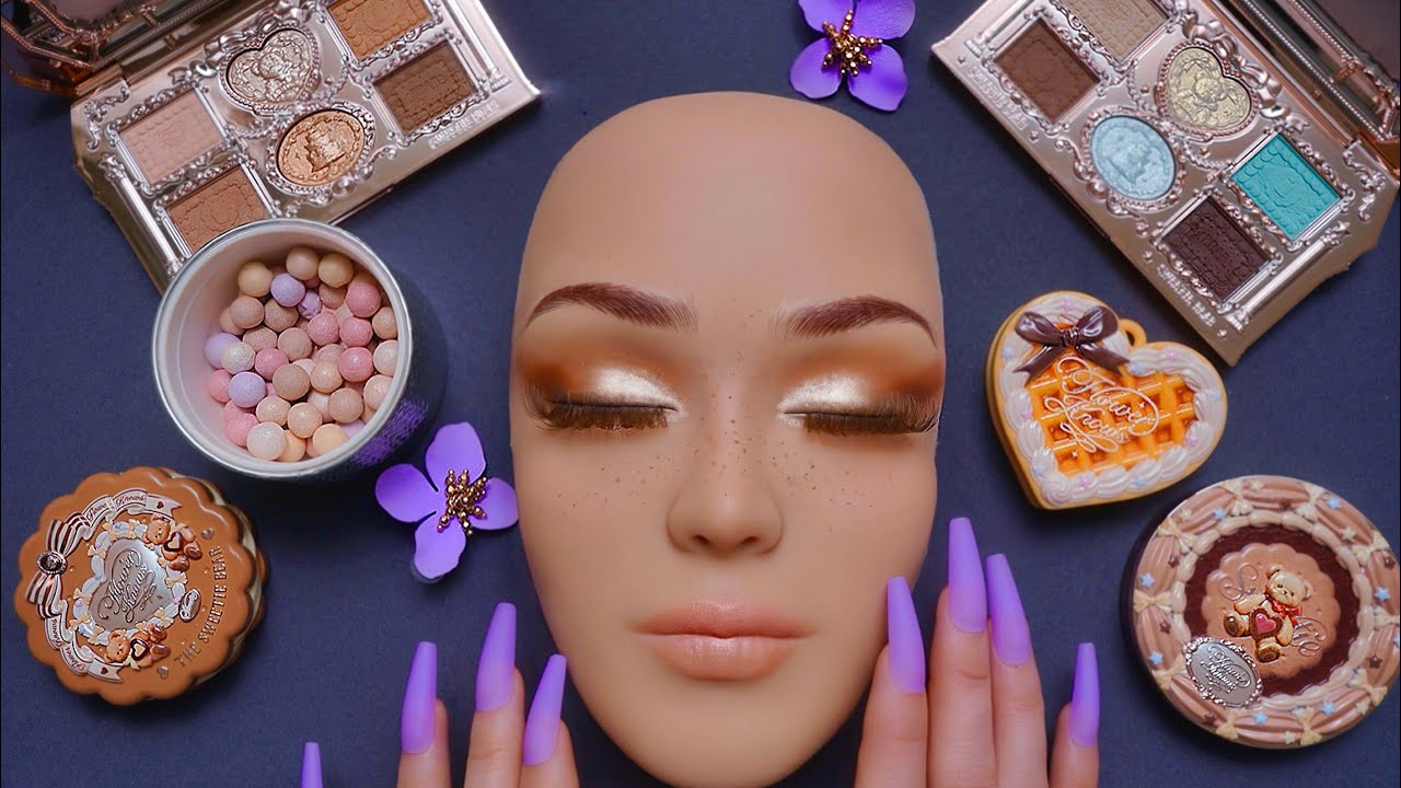 Урок по созданию легкого сияющего макияжа ASMR &mdash; мягкие, расслабляющие и реалистичные шаги