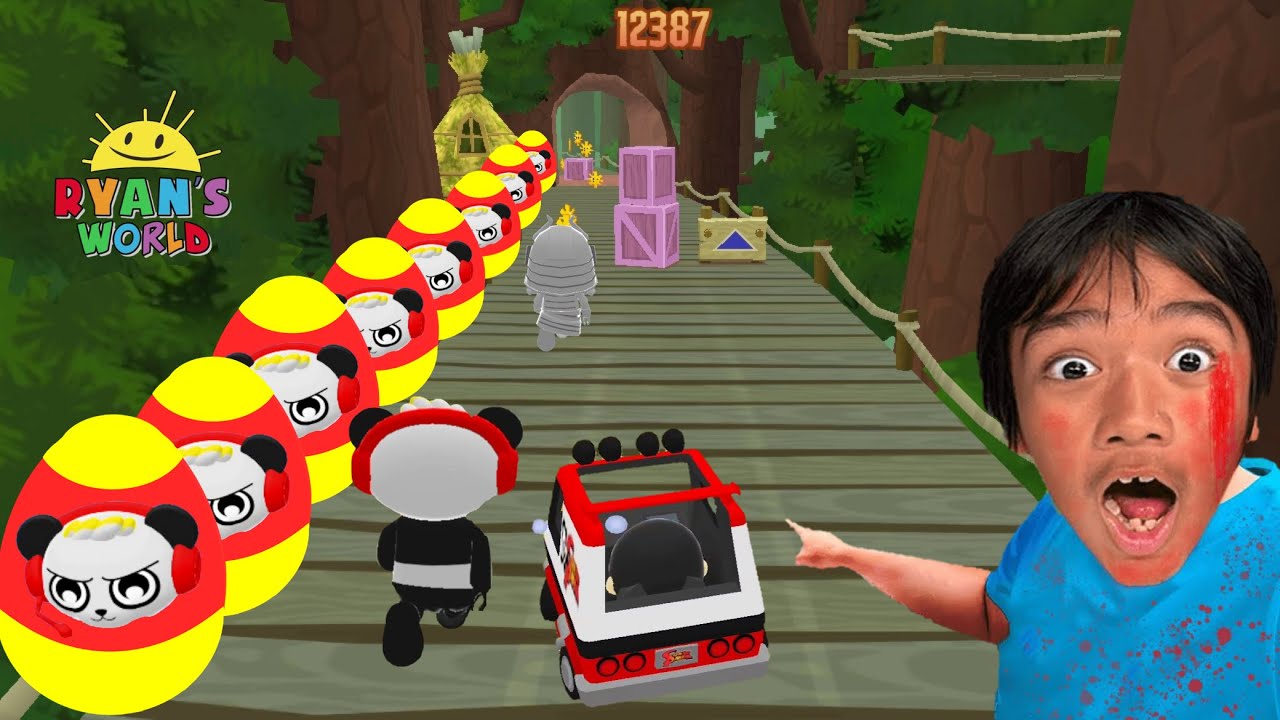 Tag with Ryan Combo Panda vs Stealth Ninja Ryan on Panda Van !