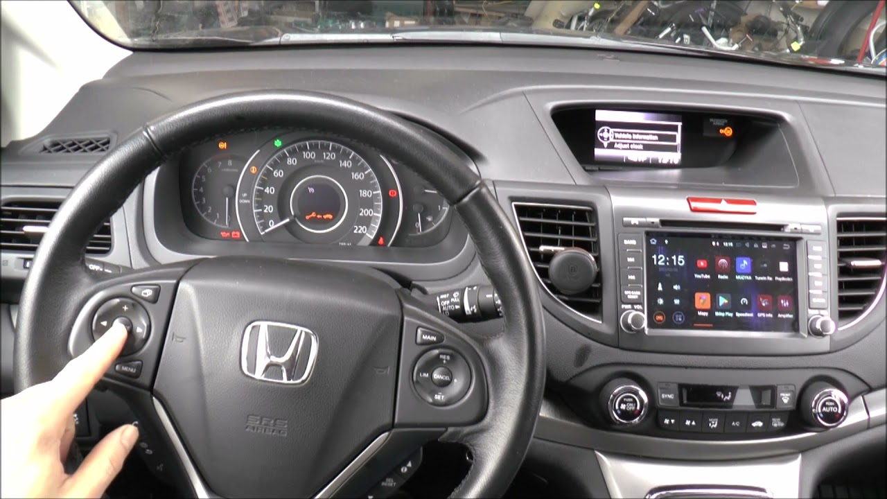 How to reset service warning light -  Honda CRV - oil, brake service