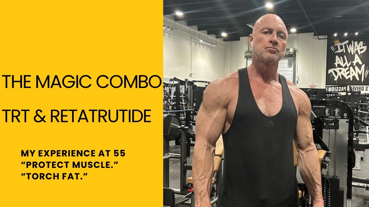 TRT + Retatrutide: The Ultimate Body Recomp (Fat Loss + Muscle Gain) Combo at 55 | My Experience