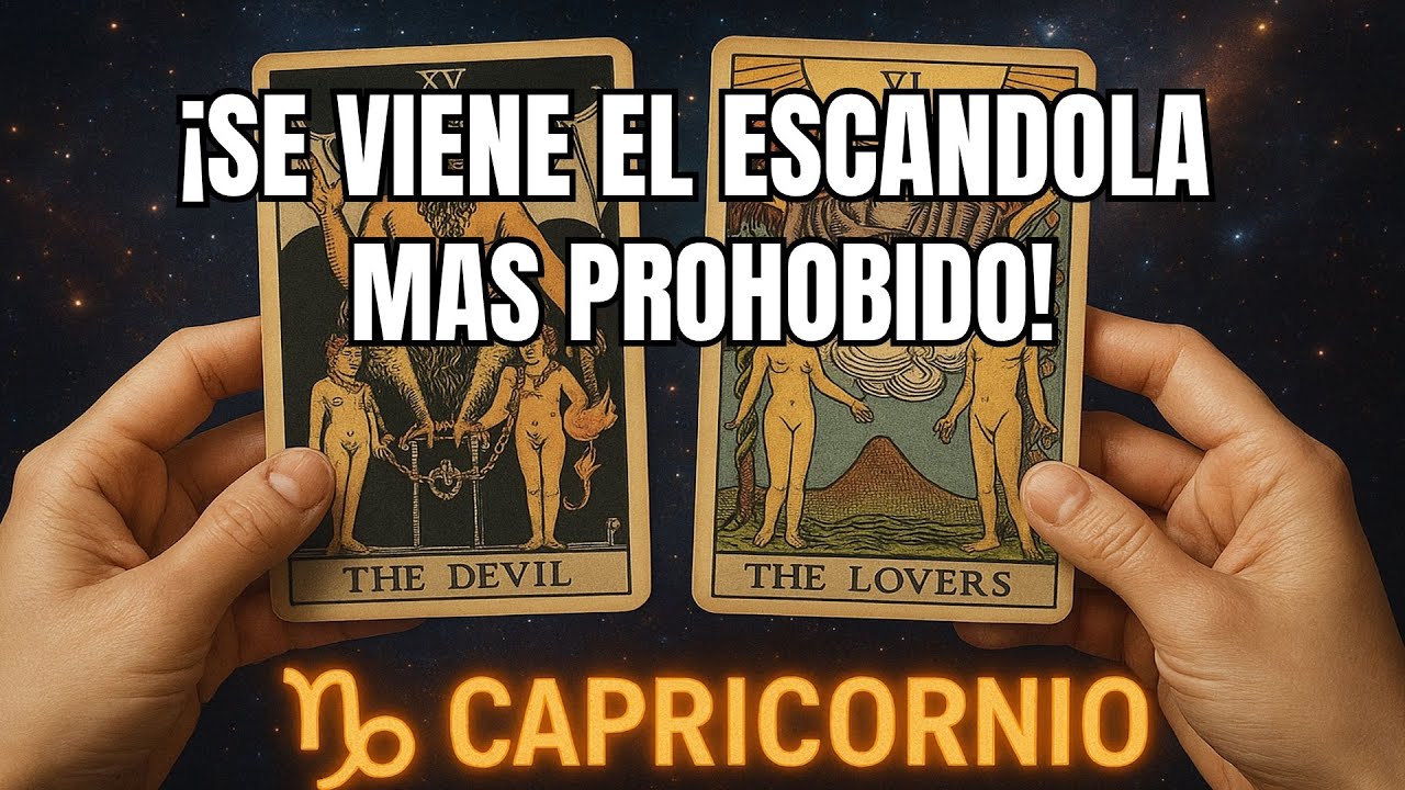 CAPRICORNIO♑️¡TE VAS A ATRAGANTAR CON ESTA VERDAD!😵‍💫💔ESA PERSONA TE DESEA DE UNA MANERA PROHIBIDA😳🔥