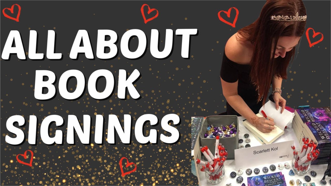 ALL ABOUT BOOK SIGNINGS: Pro, Cons, and Tips for Author Signings