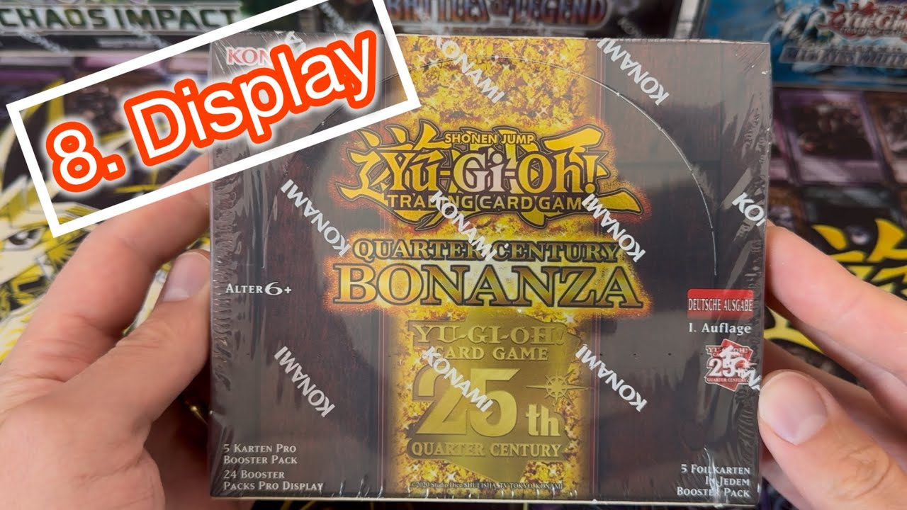 8. BONANZA Display. NOSTALGISCHE QCSR‘s
