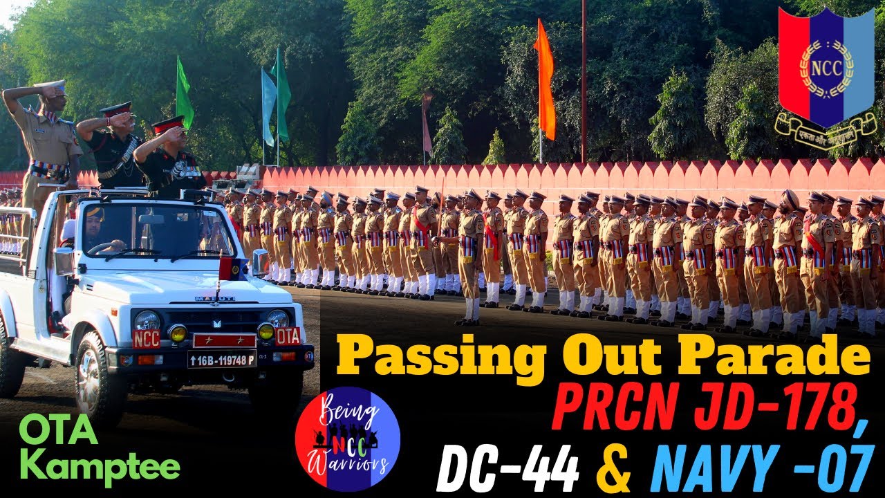 Passing Out Parade II PRCN- JD- 178 / DC-44 / NAVY-07 II Officer's Training Academy II #ncc