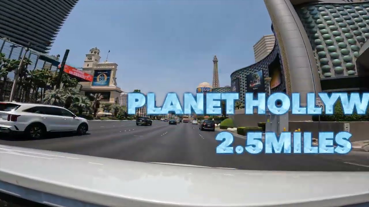 Vegas Sign Challenge  How Far from Every Casino? 🚶‍♂️