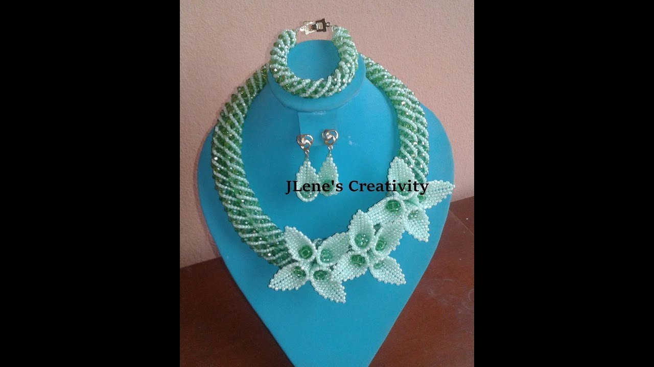 Bead Making || Russian Spiral Stitch || DIY Beaded Necklace