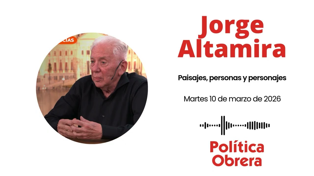 Entrevista a Jorge Altamira en Paisajes, personas y personajes: 