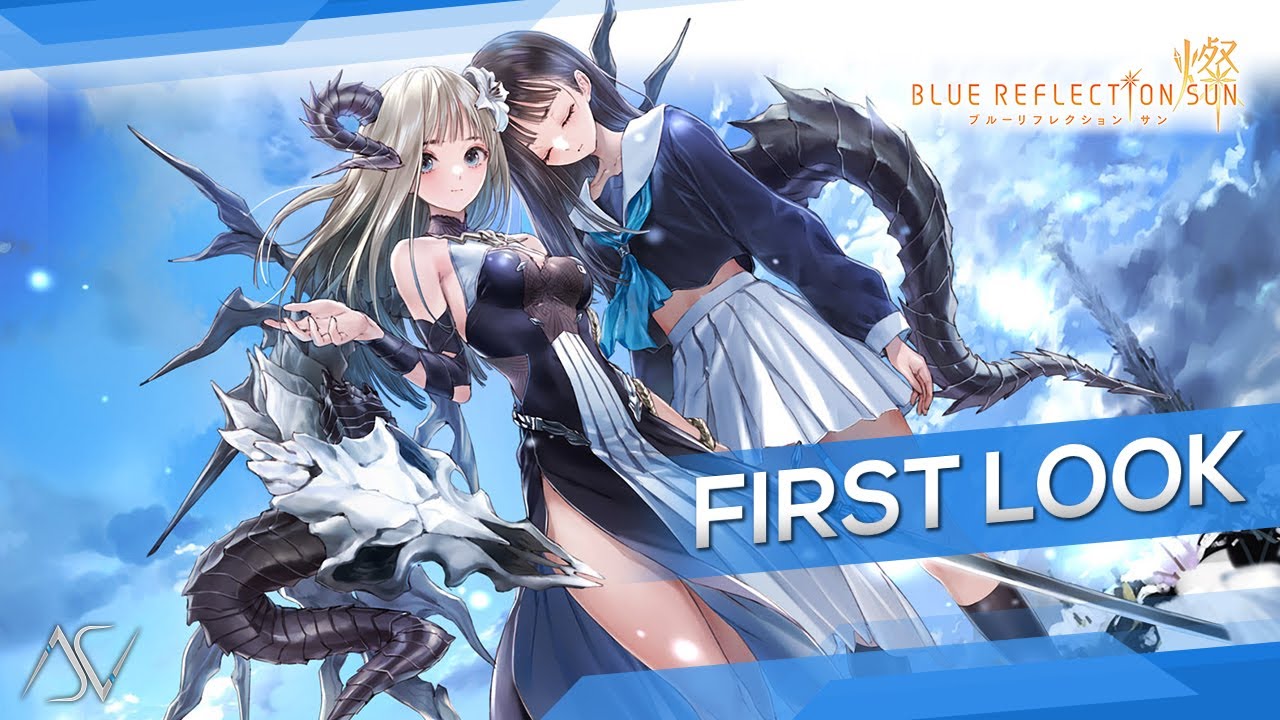 Blue Reflection Sun (Android/iOS/PC) - First Look Gameplay! [JP]
