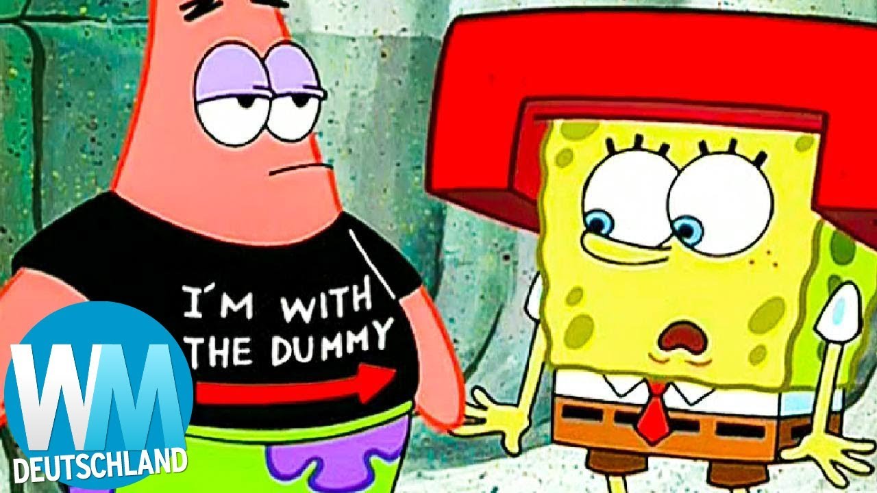 Top 10 Gründe wieso SpongeBob seine Freundschaft zu Patrick beenden sollte