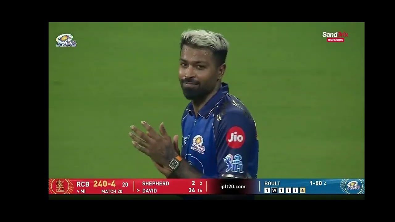 RCB vs MI MATCH IPL highlights 2026