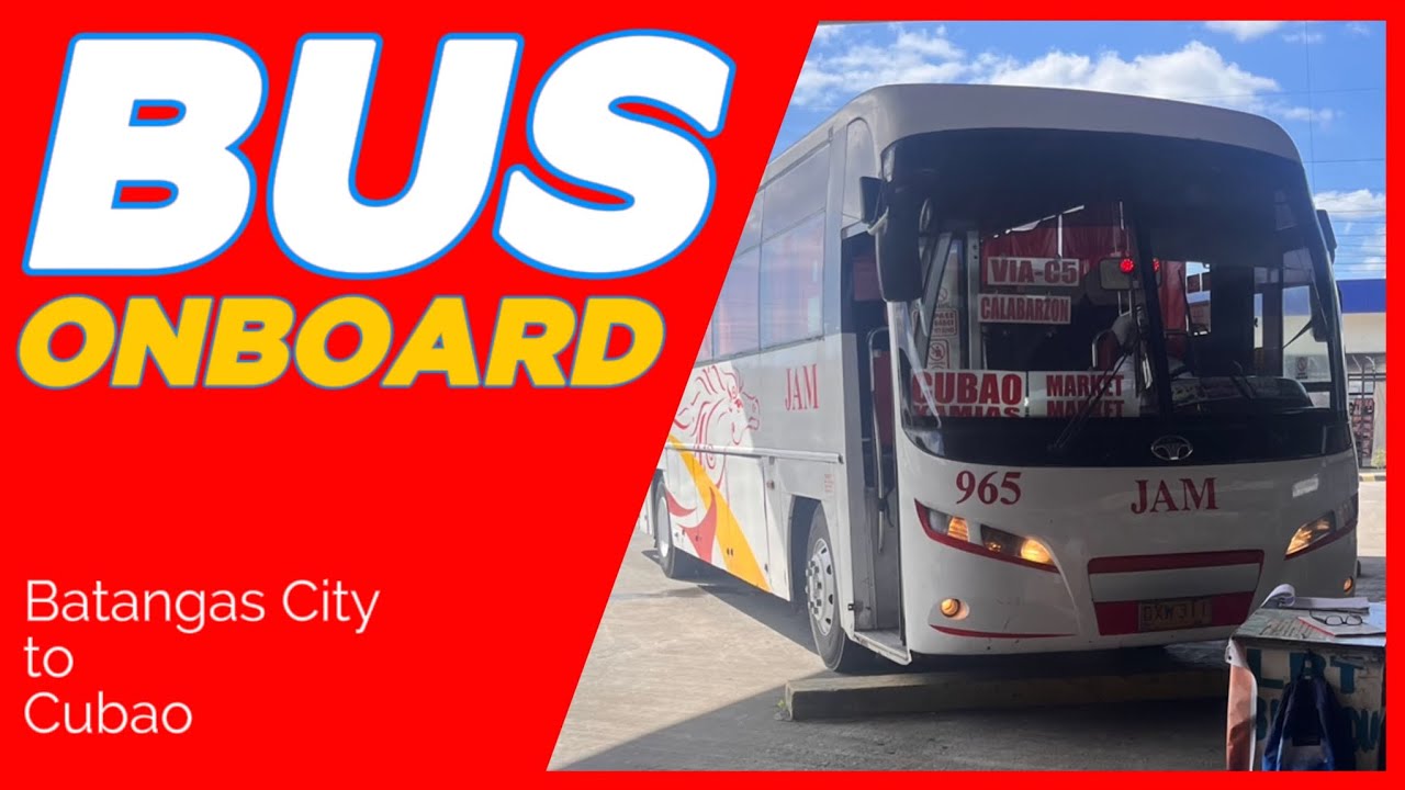 Bus Onboard | Batangas City to Cubao