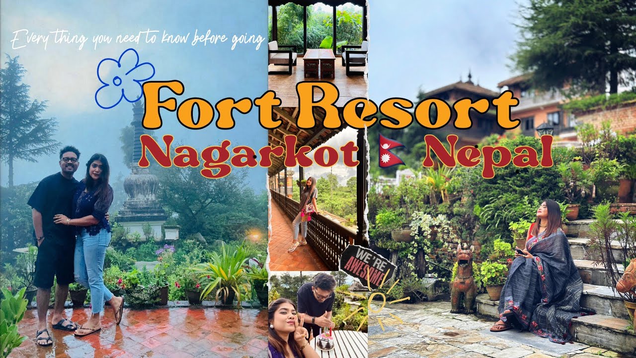 The Fort Resort Nagarkot | Review | Best Hotel In Nepal Nagarkot | Viral Suspension Bridge নগরকোটে🇳🇵