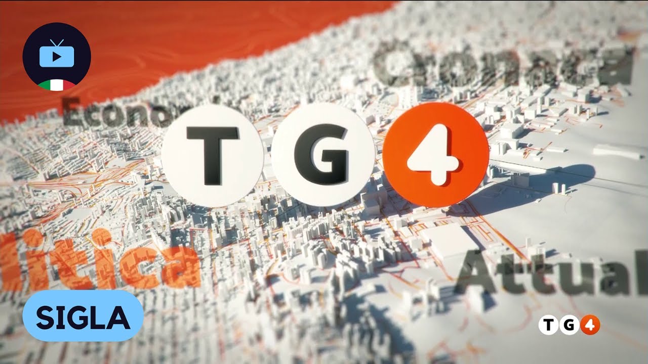 Sigla e sommario TG4 in HD nativo | Dal 29 Novembre 2021
