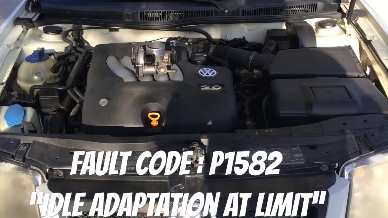 How I Fix P1582 Code On Volkswagen VW Jetta Golf MK4 Throttle Body Replacement  (Please Subscribe)